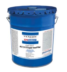 Chemmasters Vexcon Certi Vex Ac1315 Superseal Flat Acrylic Curing And Sealing Compound 5 Gallon Bucket 6069103 Kuhlman Direct Online Store