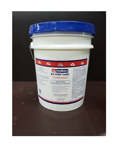 ChemMasters EZ Strip Cure Concrete Curing Compound, 5-Gallon Can