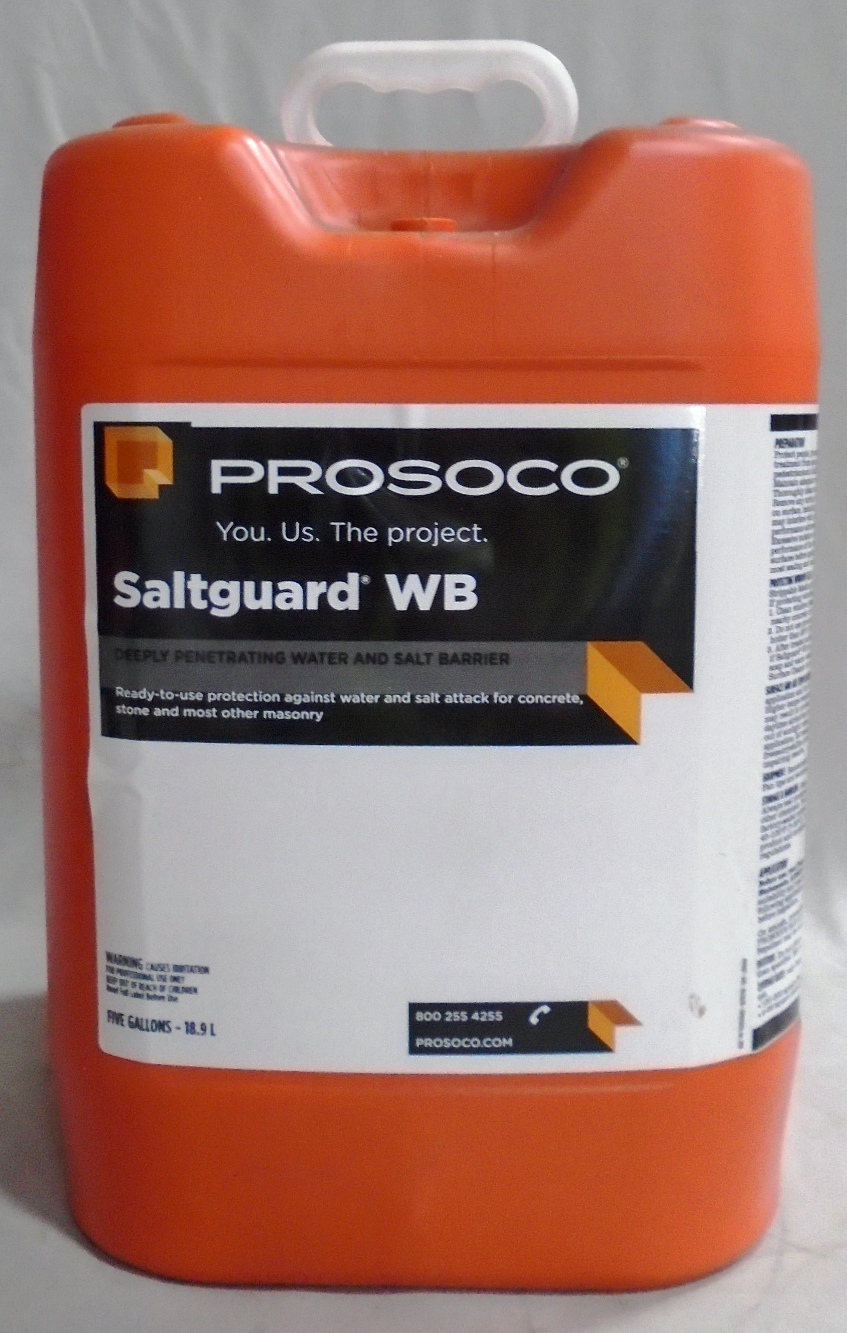 Prosoco Consolideck Saltguard WB, Deeply Water and Salt