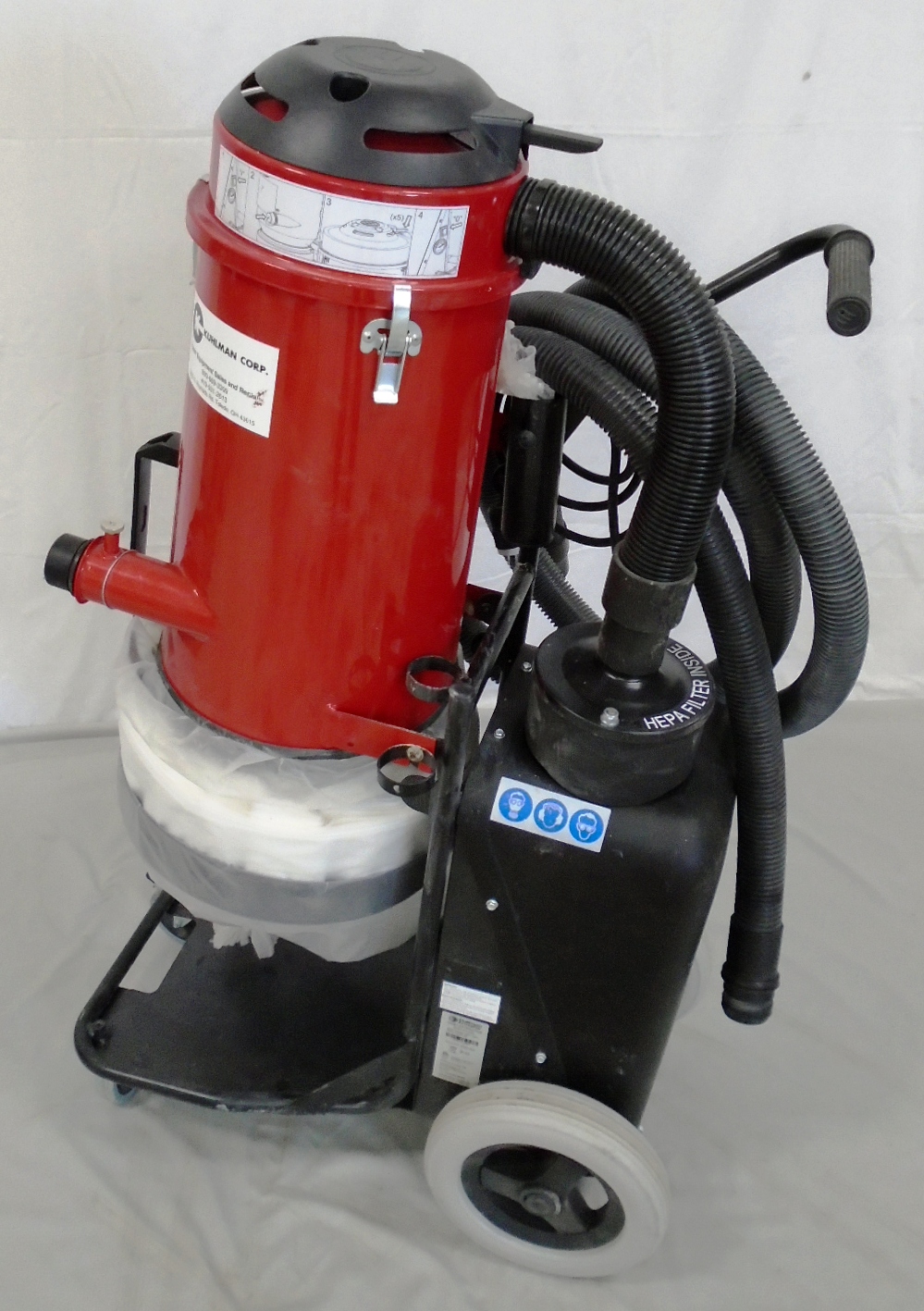 Pullman Ermator S13 HEPA Dust Extractor 9830800 Kuhlman Direct