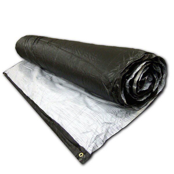 Midwest Canvas Thermal Concrete-Curing Blanket, for Winter Use, 6' W X 25'  L Roll - 9880624