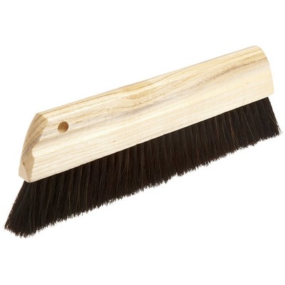 Magnolia Brush Concrete Finishing Brush, 12" Wide, Horsehair Bristles ...