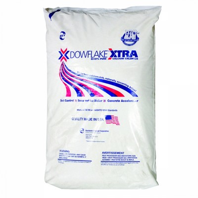 DOWFLAKE Xtra Calcium Chloride 83-87%, 25-Pound Bag - 7271025 | Kuhlman