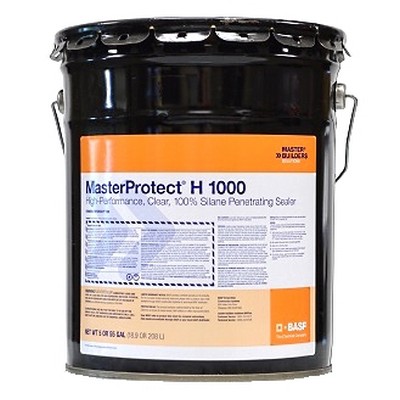 BASF MasterProtect H 1000, 100% Silane Penetrating Sealer, 5-Gallon Bucket