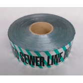 Pro-line Detectable Underground Marking Tape, Sewer Line Buried Below, 3" Wide x 1000' Long