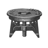Mueller Curb Box Lid One Piece 2-Hole, 1" ID Upper Curb Box