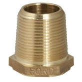 Brass Bushing for Corporation Stop Inlets, 2" x 1-1/2"
