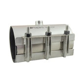 Ford Meter Box 6" Stainless-Steel Repair Clamp, 6" DI x 12" x 1