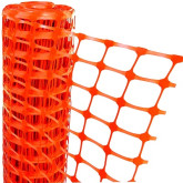 Orange Safety Fence, 4' H x 100' L Roll