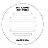 East Jordan 6206M ADA Grate for 8" Pipe