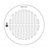 East Jordan 6218M Grate for 21" Diameter Pipe, Lugs not Included