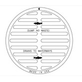 East Jordan 1040N Oval Grate