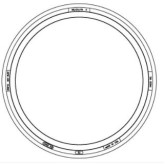 East Jordan 1040H 2" Adjustable Riser for Cover with 26" Diameter