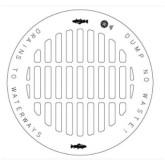 East Jordan 6221M Grate for 24" Diameter Pipe