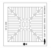 East Jordan 6500-O Beehive Grate, 7-1/4" High