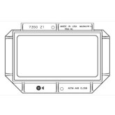 East Jordan 7350Z1 Curb Inlet Frame, OHIO DOT Catch basin 3A Standard