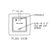 East Jordan 8375Z Frame and 8375A Cover Assembly