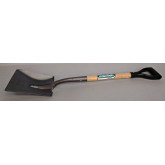 Union Tools D-Handle Square-Point Shovel, 39" Long, with 11-1/2" x 9-1/4" Blade