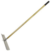 Kraft Tool Gold Standard Aluminum Concrete Placer, 19-1/2" W  x 4" H Blade, 60" L with Hook