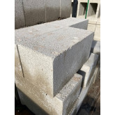 Solid Concrete Block, 8" H X 8" W  X 16" L