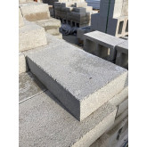 Solid Concrete Block, 10" W X 4" H  X 16" L
