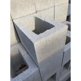 Hollow Concrete Block, 10" W X 8" H X 8" L