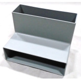 Form-A-Drain 8" Corner with 90-Degree Angle