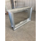 Monarch Bucko Access Door Frame, Galvanized-Steel, for 7-1/2" Wall