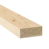 Lumber 2" H x 4" W x 16' L