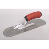 Marshalltown Spring-Steel Pool Trowel, with DuraSoft Handle, 12" L x 3-1/2" W