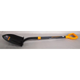 True Temper Site Safe Round-Point Shovel, with 27" Fiberglass Handle
