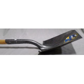 Jackson Blue Max Square-Point Shovel, 48" Long Hardwood Handle