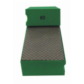 MK Diamond Hand Polishing Pad, 60-Grit, 2-1/4" L x 3-3/4" W