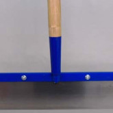 Kraft Tool Heavy-Duty Floor Scraper, with 18" W x 4-3/4" H Blade and 60" L Wood Handle