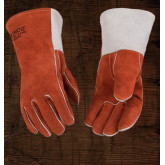 Kinco Premium Split-Cowhide Welding Gloves, with Thumb Strap, Large Size