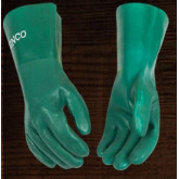 Kinco PVC-Coated Gloves, with 14" Long Gauntlet Cuff, Large Size