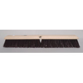 Weiler Perma-Sweep Floor Broom, 24" W, Poly Bristles, Synthetic Foam Block, Handle Sold Seperately