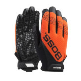 Boss Grip, Hi-Vis Orange, Synthetic Leather Gloves, Size Extra Large
