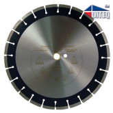Diteq Diamond Blade for Cutting Asphalt and Green Concrete, 14" Diameter, 1"or 20 mm Arbor