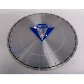 Dixie Diamond High-Performance Diamond Blade for Wet Cutting Cured Concrete, 18" Diameter, with 1" Arbor