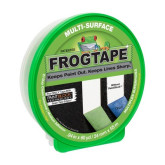 FrogTape Multi-Surface Painting Tape, 1" W X 60 Yards Long, in Green Color