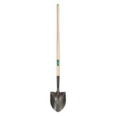 Union Tools Long-Handled Round-Point Shovel, with 48" Wood Handle