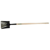 Union Tools Long-Handled Square-Point Shovel, with 48" Wood Handle