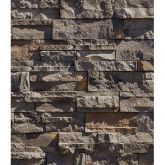 Dutch Quality Dry Stack Corner Stone, in Ashen Grey Color, Sold in Boxes of 8 Lineal Feet