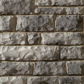 Dutch Quality Limestone Corner Stone, in Charcoal Grey Color, Sold in Boxes of 8 Lineal Feet
