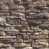 Dutch Quality  Ledgestone Flats Stone, in Sagewood Grey Brown Color, Sold in Boxes of 13 Square Feet