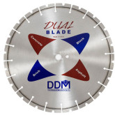 Dixie Diamond Dual Blade, 18" Diameter, with 1" Arbor