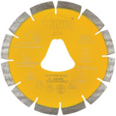Diteq G-TEQ Early-Entry Diamond Concrete Blade, 6" Diameter, with Liberty Bell Arbor