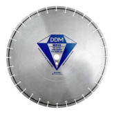 Dixie Diamond High-Performance Diamond Blade for Wet Cutting Cured Concrete, 20" Diameter, with 1" Arbor