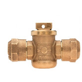 Mueller 3/4" H-15219N Compression Curb Valve with Drain
